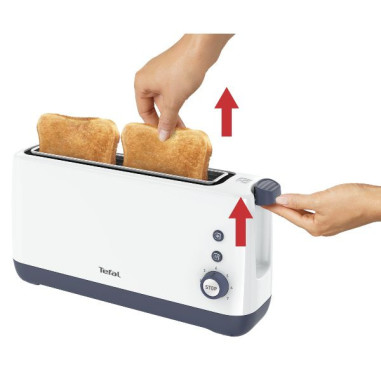Grille-pain 1 fente Blanc - Minim Toaster - TL302110