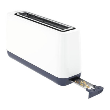 Grille-pain 1 fente Blanc - Minim Toaster - TL302110