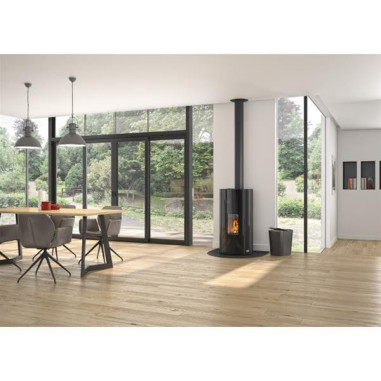 Poêle à granulés 490329NOIR