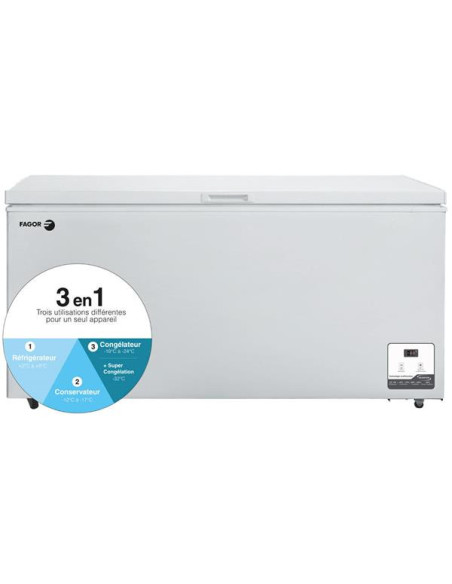Congélateur coffre FCC500E