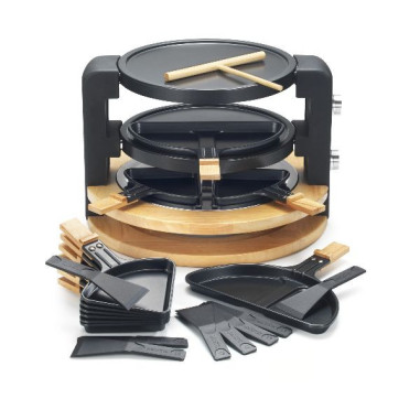 Raclette / Grill / Crêpes 8/10 personnes - KCWOOD8SUPER