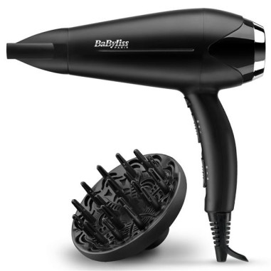 Sèche-cheveux Babyliss Paris Noir - Turbo Smooth - D572DE
