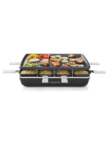 Raclette Grill Crêpes 8 personnes Noire - Élément - 179301