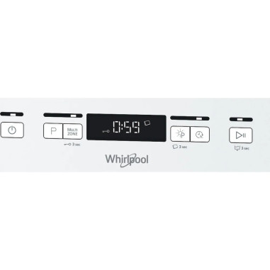 WHIRLPOOL Lave-vaisselle 60cm 14 Couverts 8 Programmes Blanc