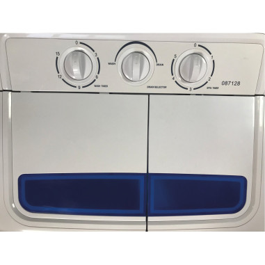 INCASA Mini machine à laver avec essorage
