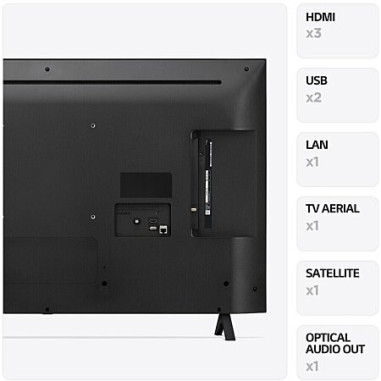 LG TV LED 55'' 139 cm Téléviseur UHD 4K Smart TV