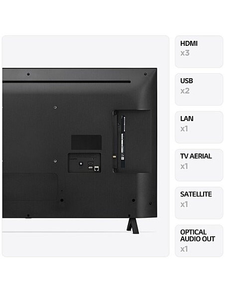 LG TV LED 55'' 139 cm Téléviseur UHD 4K Smart TV