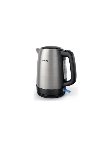 Pack PHILIPS Bouilloire 1.7L + Grille-pain 1 fente 1030W Inox/Noir