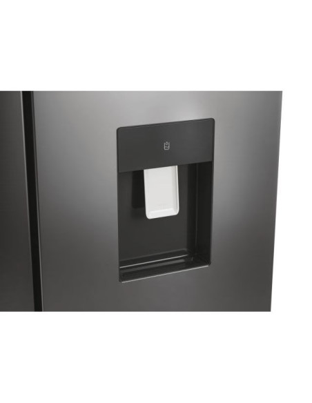 CANDY CFQQ5T817EWPS Réfrigérateur Multiportes Carbone 463L Froid Ventilé
