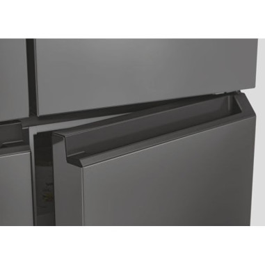 CANDY CFQQ5T817EWPS Réfrigérateur Multiportes Carbone 463L Froid Ventilé