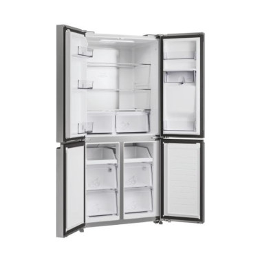 CANDY CFQQ5T817EWPS Réfrigérateur Multiportes Carbone 463L Froid Ventilé