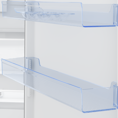 BEKO Réfrigérateur combiné Blanc 343L Froid Statique