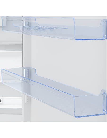 BEKO Réfrigérateur combiné Blanc 343L Froid Statique