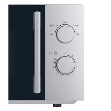 CANDY Micro-ondes Monofonction Silver 700W Capacité 20L