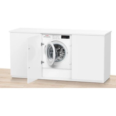 BOSCH Lave-linge Tout-intégrable Hublot 7 Kg 1200 trs/min 15 Programmes Blanc