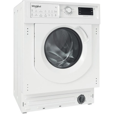 WHIRLPOOL Lave-linge Tout-intégrable Hublot 7 Kg 1400 trs/min 14 Programmes Blanc