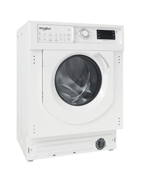 WHIRLPOOL Lave-linge Tout-intégrable Hublot 7 Kg 1400 trs/min 14 Programmes Blanc
