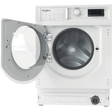 WHIRLPOOL Lave-linge Tout-intégrable Hublot 7 Kg 1400 trs/min 14 Programmes Blanc