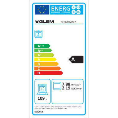 Piano de cuisson gaz GE960CMBK2