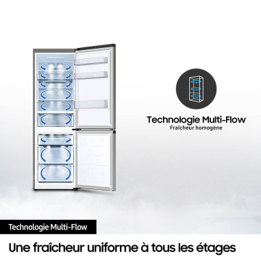 SAMSUNG Réfrigérateur Combiné 344L No Frost