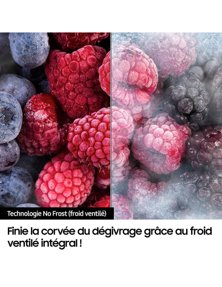 SAMSUNG Réfrigérateur Combiné 344L No Frost