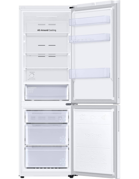 SAMSUNG Réfrigérateur Combiné 344L No Frost
