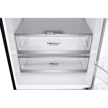 LG Réfrigérateur combiné Carbone 462L Froid Ventilé Total No Frost
