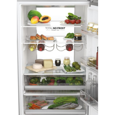 HAIER Réfrigérateur Combiné Platinium 483L Froid Ventilé Total No Frost