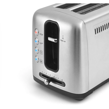 GRILLE PAIN Toaster Inox RIVIERA AND BAR 2 Fentes Fonction Décongélation