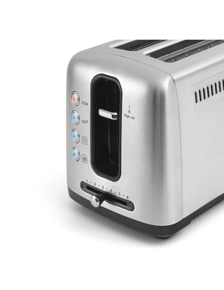 GRILLE PAIN Toaster Inox RIVIERA AND BAR 2 Fentes Fonction Décongélation