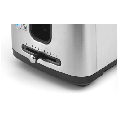 GRILLE PAIN Toaster Inox RIVIERA AND BAR 2 Fentes Fonction Décongélation