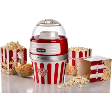 ARIETE Machine à Pop-Corn XL Party Time Rouge 1L