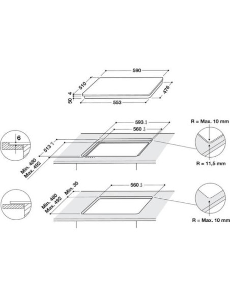 Table induction IS33Q60NE