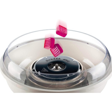 PACK ARIETE PARTY TIME Machine à Pop-Corn XL Rouge 1L+ Machine Barbe à papa Rouge