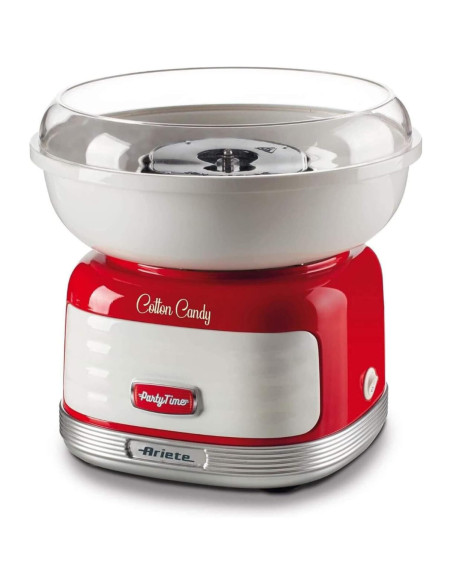 PACK ARIETE PARTY TIME Machine à Pop-Corn XL Rouge 1L+ Machine Barbe à papa Rouge