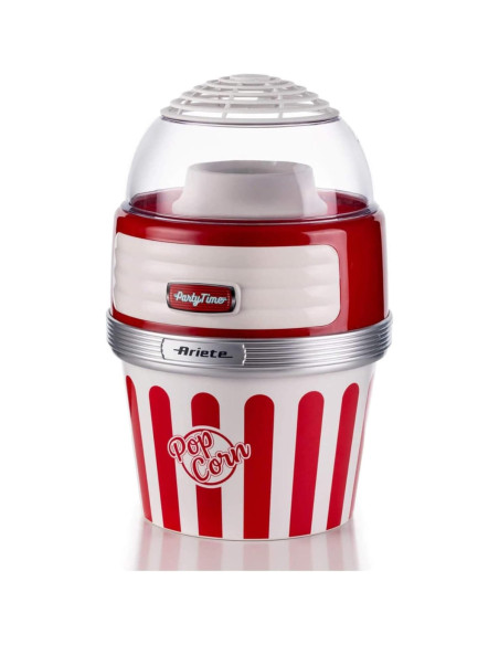 PACK ARIETE PARTY TIME Machine à Pop-Corn XL Rouge 1L+ Machine Barbe à papa Rouge