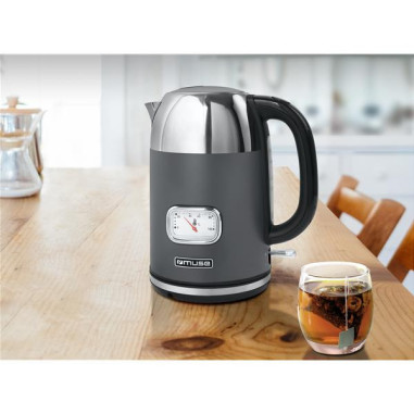 Bouilloire 1.7 L Gris & Inox - Collection of Inspiration - MS020DG