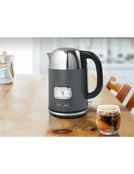 Bouilloire 1.7 L Gris & Inox - Collection of Inspiration - MS020DG