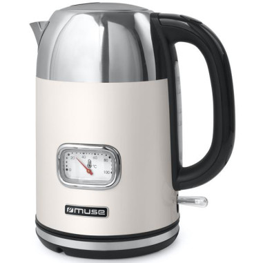 Bouilloire 1.7 L Crème & Inox - Collection of Inspiration - MS020SC