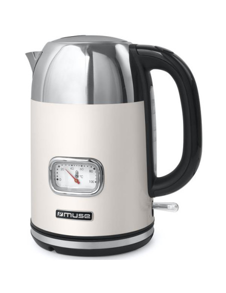 Bouilloire 1.7 L Crème & Inox - Collection of Inspiration - MS020SC