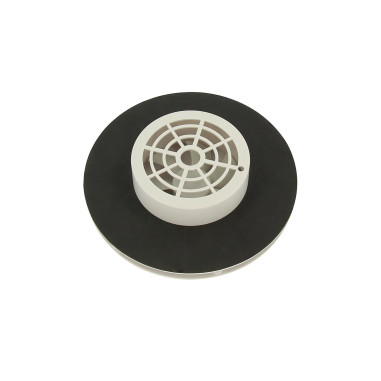 OPTIMA Aérateur solaire extracteur en plastique blanc
