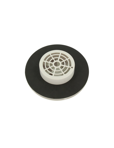 OPTIMA Aérateur solaire extracteur en plastique blanc