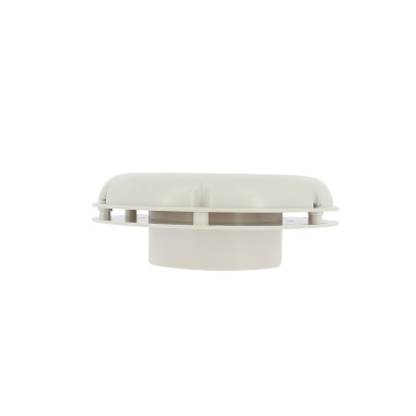 OPTIMA Aérateur solaire extracteur en plastique blanc
