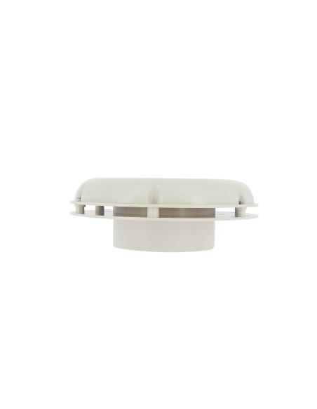 OPTIMA Aérateur solaire extracteur en plastique blanc