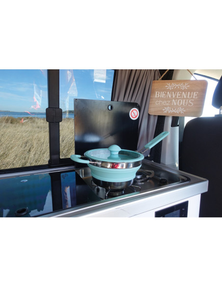 INCASA Casserole rétractable de camping Petit format