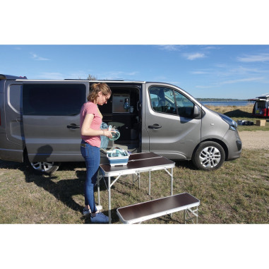 INCASA Bassine rétractable 13 Litres camping
