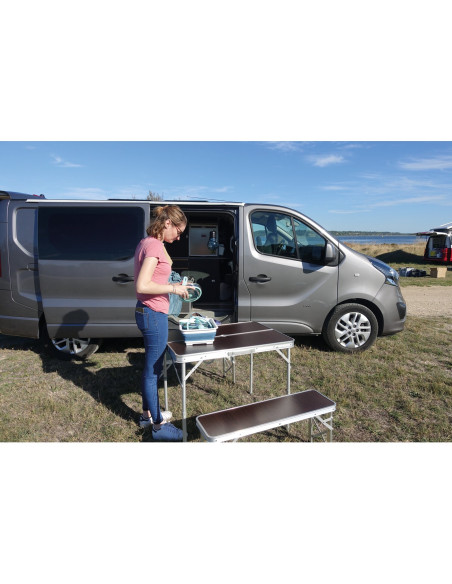 INCASA Bassine rétractable 13 Litres camping
