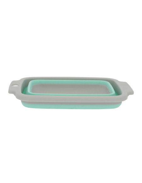 INCASA Plat rectangle rétractable Petit modèle vert camping