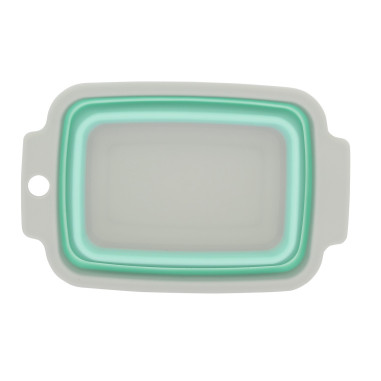 INCASA Plat rectangle rétractable Petit modèle vert camping