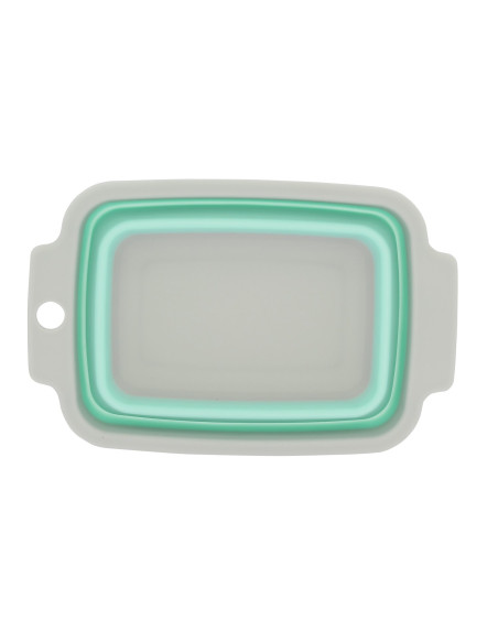INCASA Plat rectangle rétractable Petit modèle vert camping